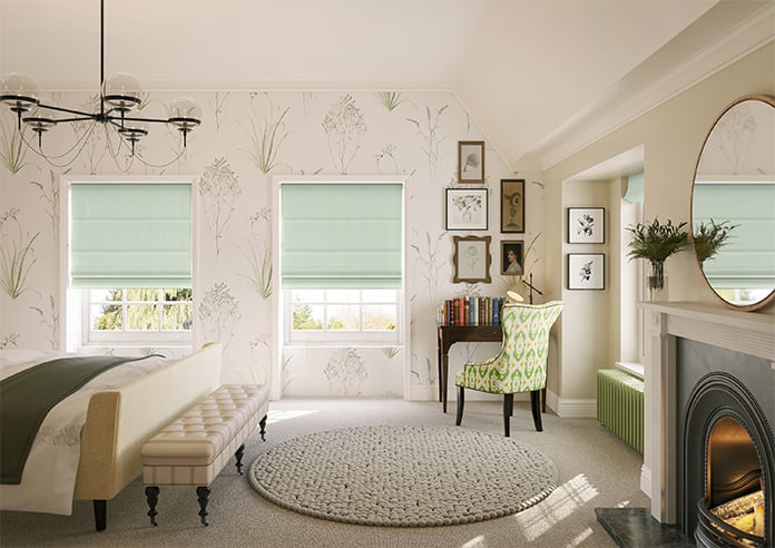 Nautical Stripes, Seagrass - Motorised Roman Blind - Image 8